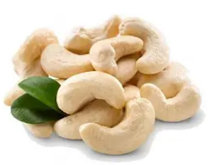 Ядра горіхів кеш'ю, калібр W450, цілі, очищені, сирі, 1 кг